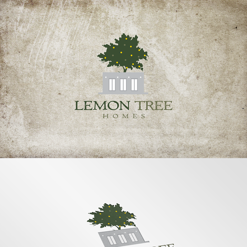 Lemon Tree Houses Logo Folegandros Island Resort in Greece! Design by Tom Joshua
