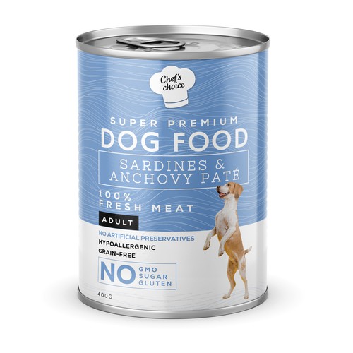 Design a super premium pet food packaging! Design by Dimario Moretti