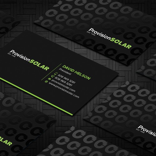 Solar Business Cards Design by Design"Glory"