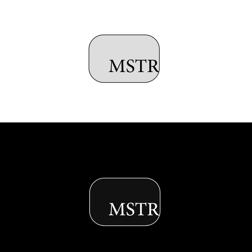 Create a minimalist with a hint of street style for MSTR Logo design