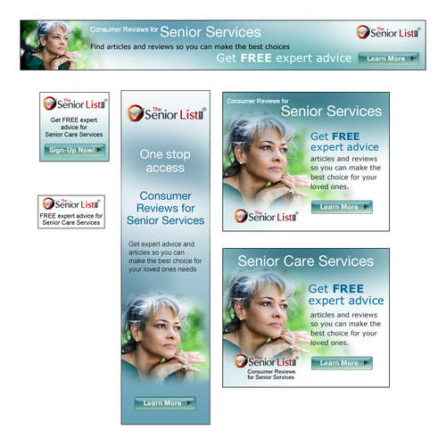 Button Banner Advertisements For The Senior List Com Button Or