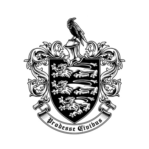 irish family crest outline