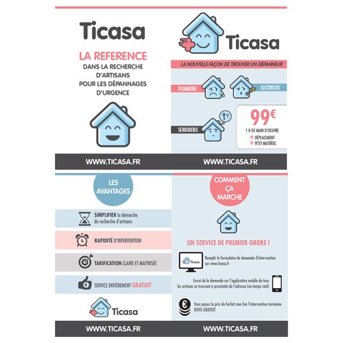 Proposta di design per un contest della categoria Cartolina, volantino o stampa realizzata da AlexDesign1475