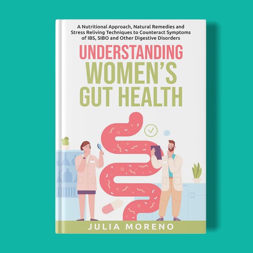 Original and Professional Cover for a book on Digestive Health Design by Chagi-Dzn