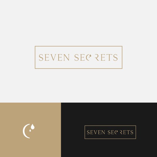Logo Design for luxurious massage oil brand "Seven Secrets" Design by NajninD