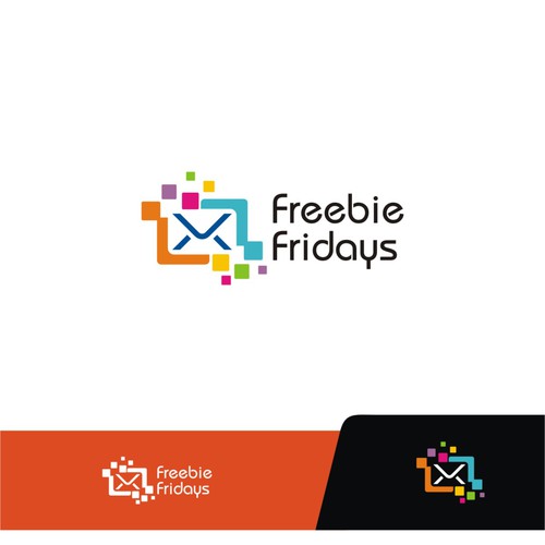 Freebie Fridays - Fun Modern Logo that grabs attention! :) Design by MAhi2014