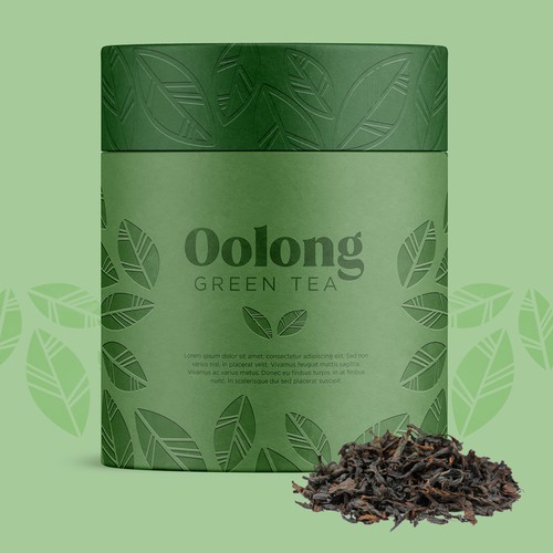 Bold/Hip and Modern Tea Branding Diseño de Senchy