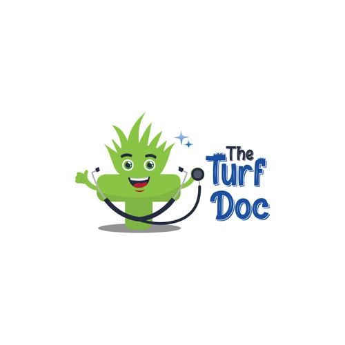 Design a cool artificial grass cleaning and repair logo Design by #Nish