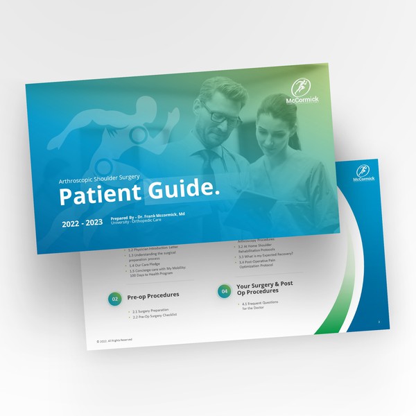 Design a presentation preparing patients for surgical success