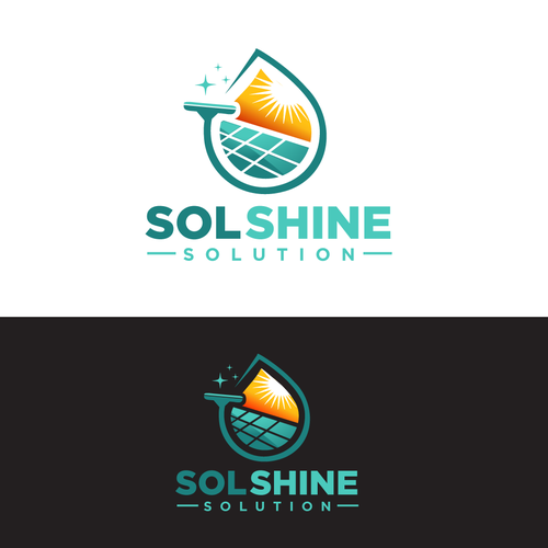 New solar panel cleaning business needing to attract customers Design by YZ24