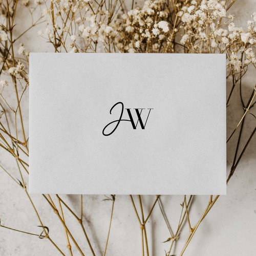 JW Script Logo Diseño de GinSonic