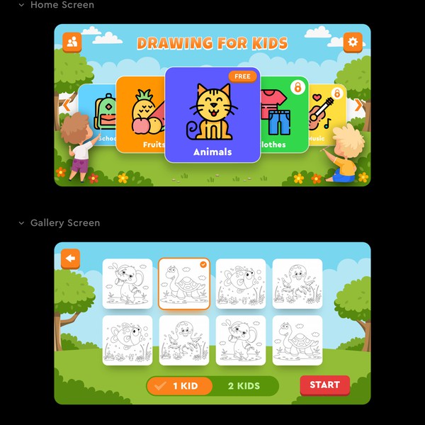 Drawing App for Kids