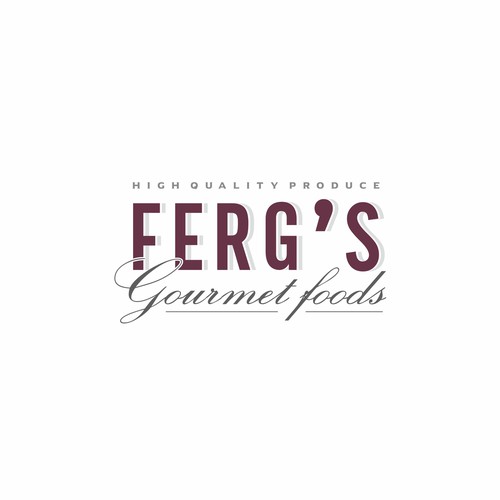 Create a Gourmet Food logo for high quality produce - fish, meat & ready made meals Diseño de Vic People Studio
