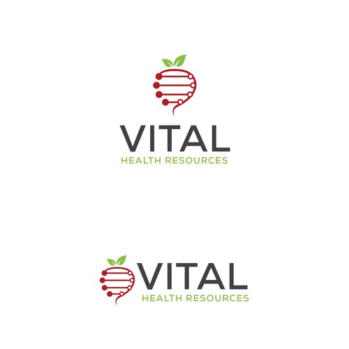 Vital Health Resources Logo Design by smitadesign