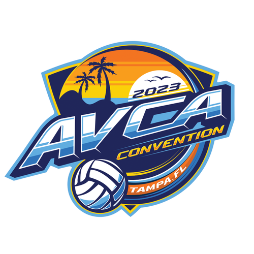 Designs Volleyball Coaches Convention Tampa, Florida Logo design