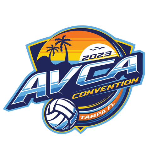 Volleyball Coaches Convention - Tampa, Florida Design by bomba