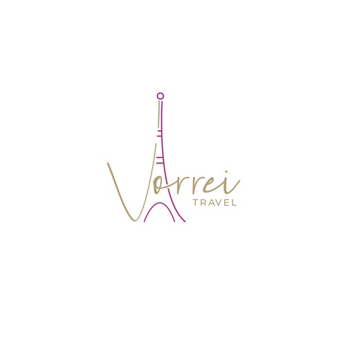 Boho European Travel Logo Design Design by FoxCody