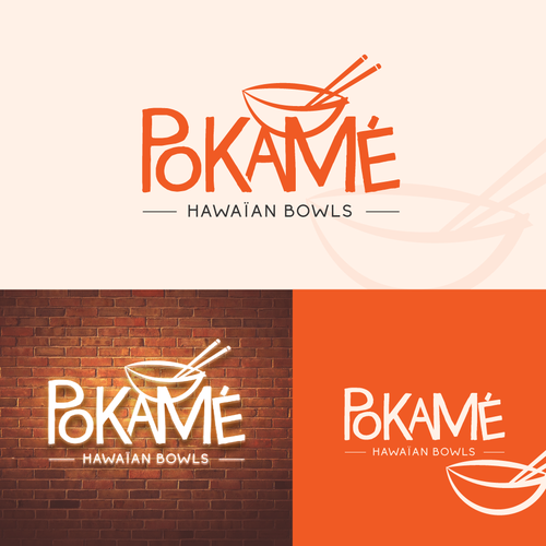 Create a logo for Hawaïan Pokebowl restaurant Design by Gingerhead.design