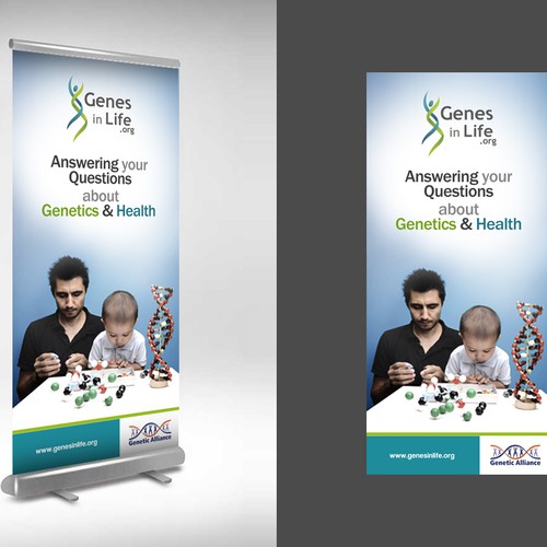 Create a conference poster for Genetic Alliance! Design by sougatacreative