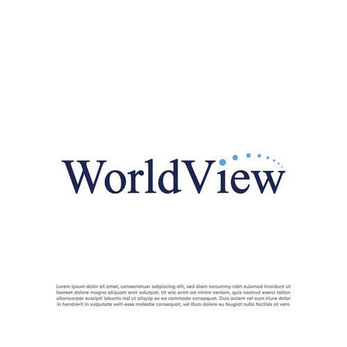 WorldView Magazine Logo Design by Rabeyi