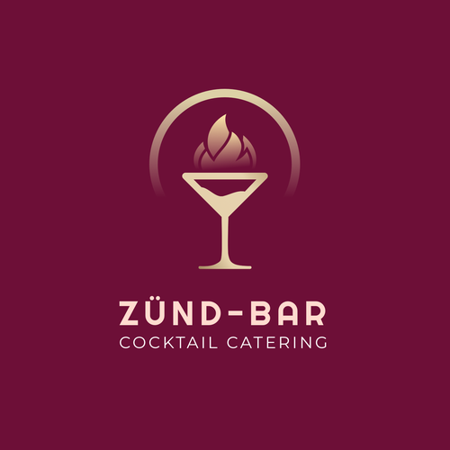 I need  a nice cocktail catering logo. And it must look female the logo Design réalisé par DesignInc.