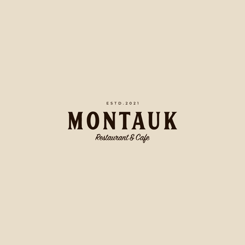 Montauk Logo Design by Saad NAOUAL