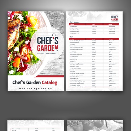 Brochure contest entry by zenefashions