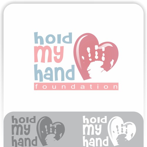 logo for Hold My Hand Foundation Design by fire.design