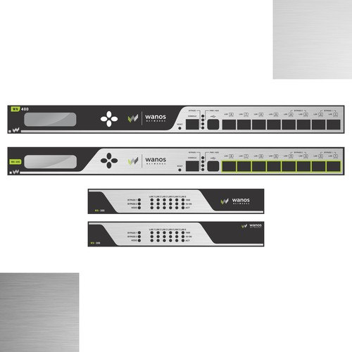 Label for Network Appliance (Router, Firewall, Switch) Design by A. Bedzeti