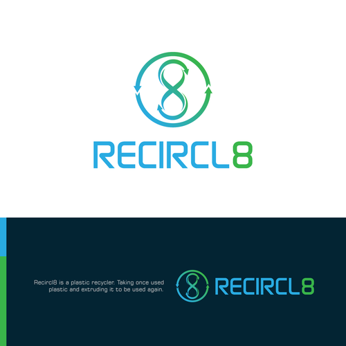 Recycling Company Logo Design Design by okydelarocha