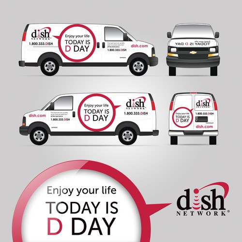 Diseño de V&S 002 ~ REDESIGN THE DISH NETWORK INSTALLATION FLEET de Imdifferent