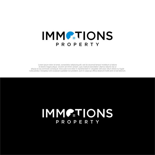 Logo IMMOTIONS PROPERTY Design by pronine9