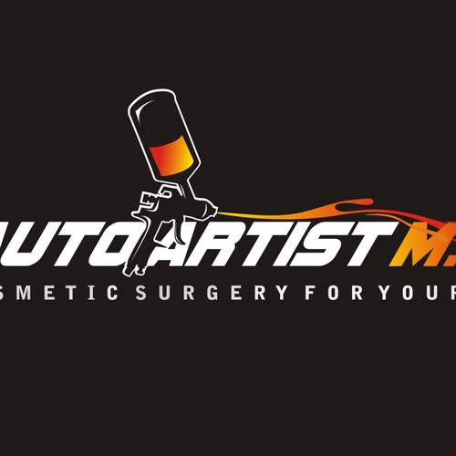 AUTO PAINT BUSINESS LOGO DESIGN Design by BRTHR-ED