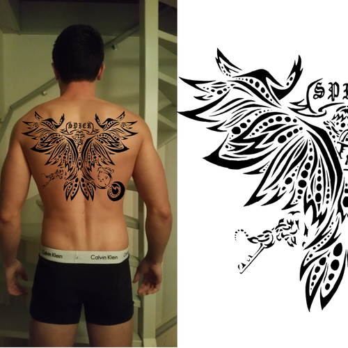 Big Tattoo Design for the whole Back | Tattoo contest