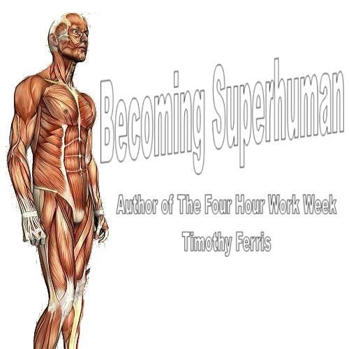"Becoming Superhuman" Book Cover Design by gabe_audick