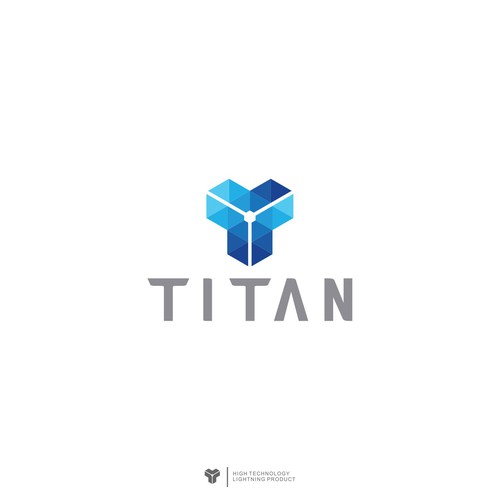 Titan logo for high tech lighting product. | Logo design contest