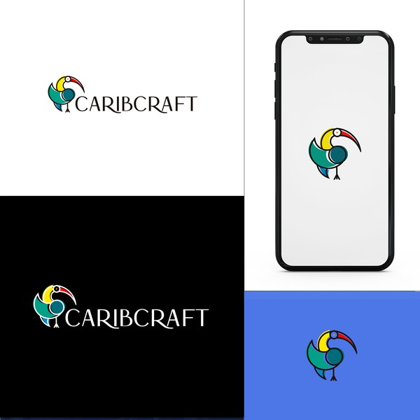 Design by AkGraphicsSolutions titled "CaribCraft Logo"