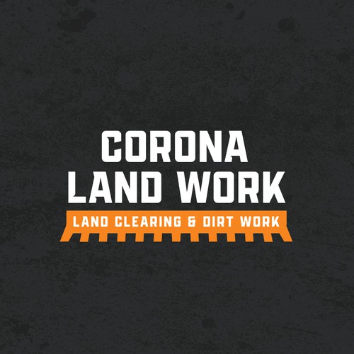 Land work logo that's out of the box! Design réalisé par Junk Wizard