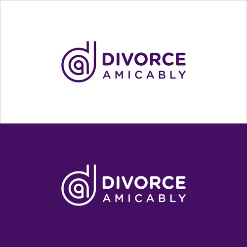 Logo for a new, healthy way for reasonable people to divorce Design von @GadjahDesign