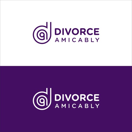 Logo for a new, healthy way for reasonable people to divorce Design by @GadjahDesign