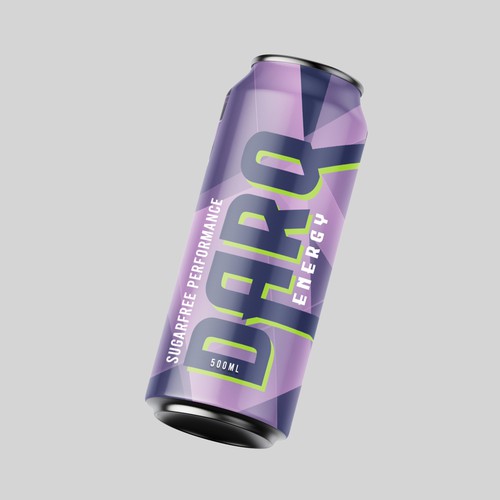 Create a unique Design for a sugar free Energy Drink Can! Diseño de rakaruaan