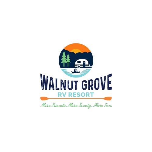 New Logo & Brand for a Fun Family Campground in Ohio, USA Design by keoart