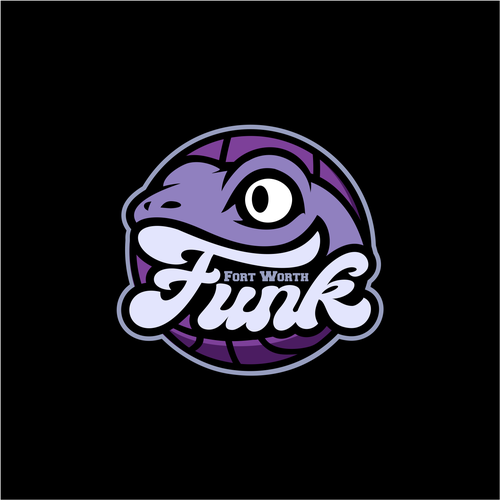 Basketball Logo for Team 'Fort Worth Funk' - Your Winning Logo Featured on Major Sports Network Design by sukadarma