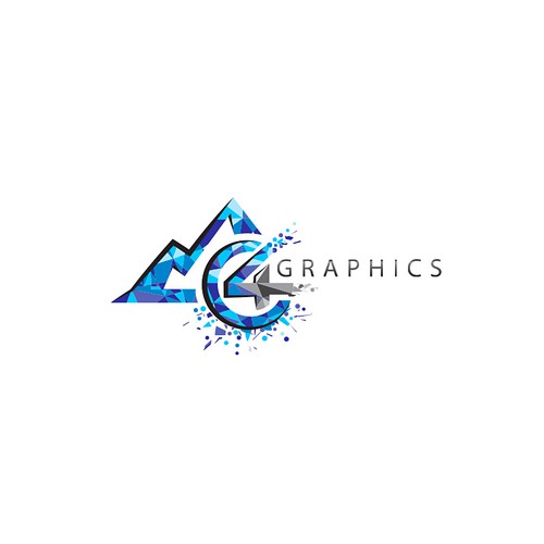 Geometric, modern, inspiring, powerful logo for my graphic design company C4 Graphics located in Colorado Design por totovas