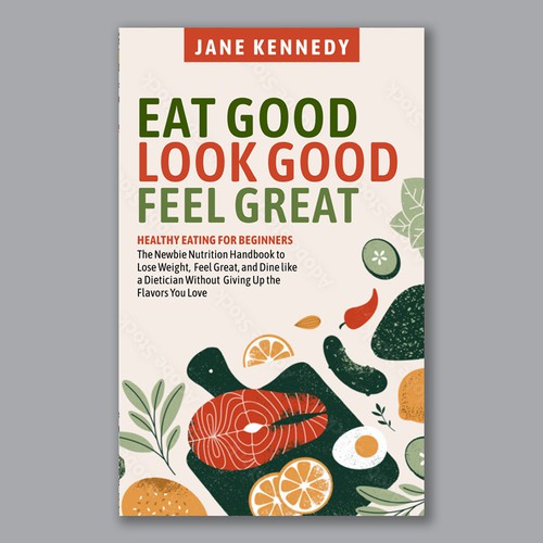 E-BOOK COVER - BEGINNER NUTRITION Design by Bluebubble