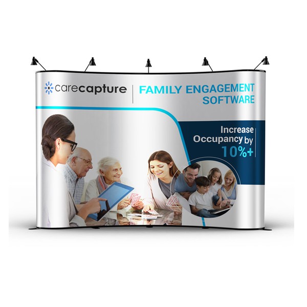 Design by Paradigm Art titled "Trade Show Booth "