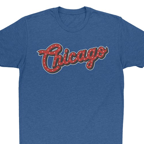 One of a Kind Chicago Themed T-Shirt Design by Ezequiel Serres