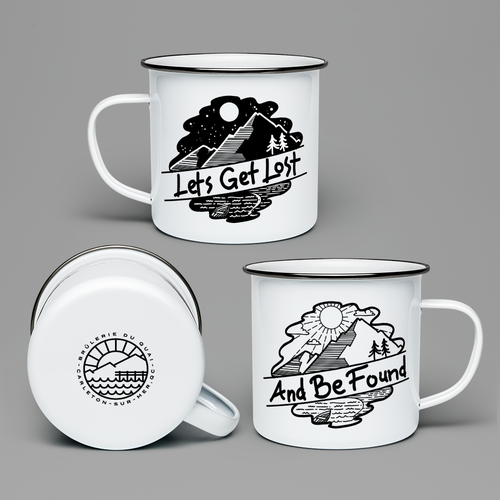 Design my coffee mug for my next camping / flyfishing trip, Cup or mug  contest