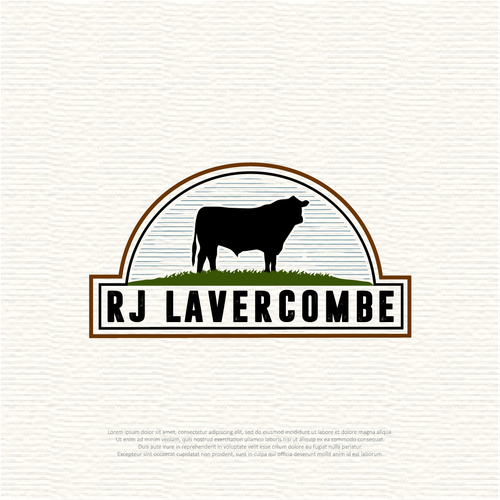 Cattle Farming Logo-ontwerp door ARIAL studios