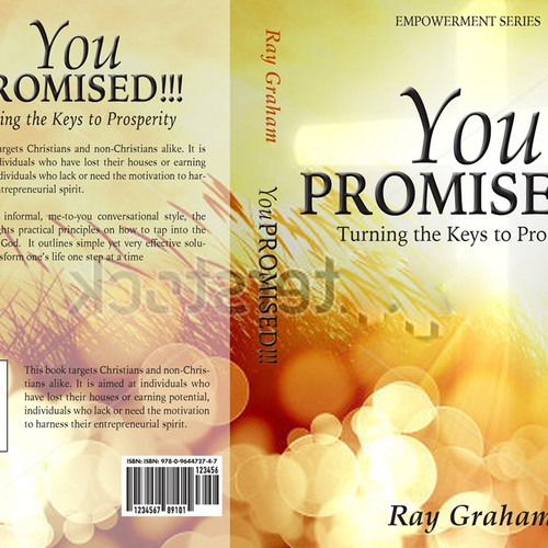 Book Cover - You Promised !!! Design by dalim